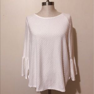 W5 bell sleeve blouse